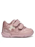 Buty dla dziewczynek - Geox Sneakersy B Zapito B566DC 054AJ C8014 Różowy - miniaturka - grafika 1