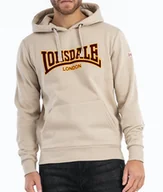 Bluzy męskie - Bluza LONSDALE CLASSIC beżowa kaptur-XL - miniaturka - grafika 1