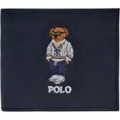 Portfele - POLO RALPH LAUREN Skórzany portfel - miniaturka - grafika 1