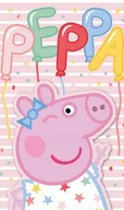 Ręczniki - Ręcznik bawełniany do rąk 30x50 Peppa - miniaturka - grafika 1