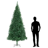 Choinki - vidaXL Sztuczna choinka, 300 cm, zielona - miniaturka - grafika 1