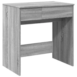 vidaXL Toaletka z lustrem szara Sonoma 73x46,5x120 cm - Toaletki - miniaturka - grafika 1
