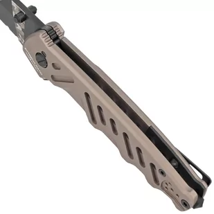 Nóż składany Extrema Ratio Caimano Nero N.A. Ranger LE No 096/250 Tactical Mud Aluminium, Geotech Camo N690 (04.1000.0166/BW/TM) - Noże - miniaturka - grafika 4