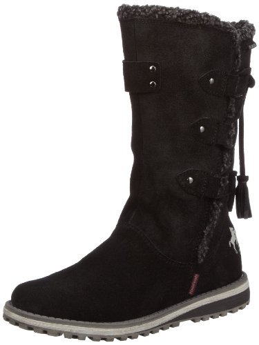 Pferdefreunde Kozaki dziewczęce Rebecca, czarny - Czarny czarny 1-34 EU