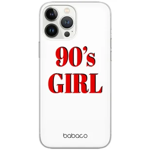 Etui do Apple IPHONE 6/6S Girl 001 Babaco Nadruk pełny Biały - Etui i futerały do telefonów - miniaturka - grafika 1