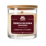 Świece - Świeca sojowa zapachowa Czekolada i Cynamon 155 g - miniaturka - grafika 1