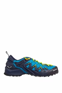 BUTY WILDFIRE EDGE-PREMIUM NAVY-FLUO YELLOW - Buty trekkingowe męskie - miniaturka - grafika 1