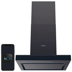 Haier HATS6CBS4BWIFI Czarny mat - Okapy kuchenne - miniaturka - grafika 1