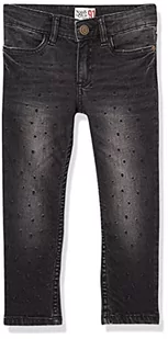 Noppies Jeansy dziewczęce, Dark Grey Wash - P050, 116 cm - Spodnie i spodenki dla dziewczynek - miniaturka - grafika 1