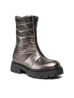 Botki damskie - Jenny Fairy Botki WS125-12 Szary - miniaturka - grafika 1