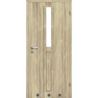 Drzwi wewnętrzne - Skrzydło KLARO tuleje sonoma 60 P 2Z WC - miniaturka - grafika 1