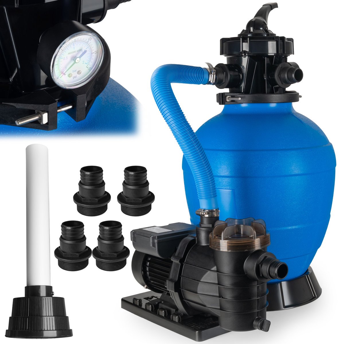 Bestway coil pompa piaskowa do basenu  intex 550w wydajność 13000l/h