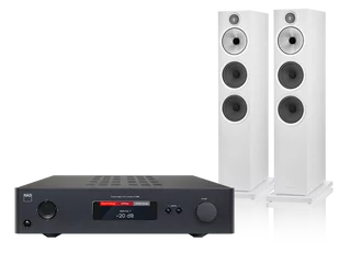 NAD C368 (czarny) + 603 S3 (biały) - Zestawy stereo - miniaturka - grafika 1