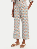 Spodnie damskie - Quiksilver Spodnie materiałowe Honolulu EQWNP03056 Kolorowy Regular Fit - miniaturka - grafika 1