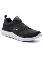 Buty sportowe męskie - Skechers 52630-BKW - miniaturka - grafika 1