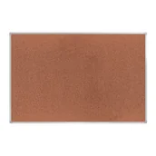 Tablice i flipcharty - boardOK Tablica korkowa boardOK, 180x120 cm, aluminiowa eloksowana rama VOK180120-3100 - miniaturka - grafika 1