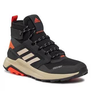 Buty trekkingowe damskie - Buty adidas Terrex Trail Maker Mid COLD.RDY Hiking Shoes IF4997 Cblack/Wonbei/Seimor - grafika 1