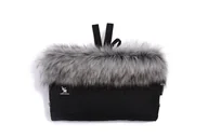 Akcesoria do wózków - CottonMoose uniwersalna muffka ocieplacz | Silver - miniaturka - grafika 1