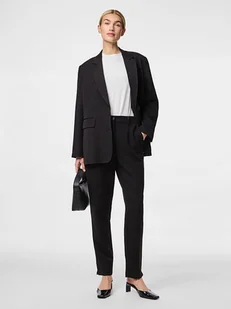 Pieces Spodnie "Pckamil" w kolorze czarnym - Spodnie damskie - miniaturka - grafika 1