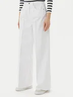 Spodnie damskie - Pepe Jeans Jeansy PL204740 Niebieski Wide Leg - miniaturka - grafika 1