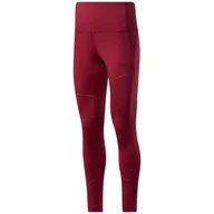 Spodnie sportowe damskie - Legginsy Reebok TS Lux Perform Perf, Purpurowy, Kobiety - miniaturka - grafika 1