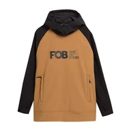 Kurtki narciarskie - Kurtka snowboardowa męska 4F M150 beige XXL - miniaturka - grafika 1