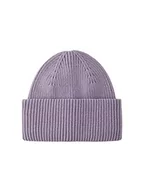 Czapki damskie - PIECES Damska czapka z kapturem PCJANIKA Wool Hood NOOS BC z dzianiny, fioletowa róża, One Size - miniaturka - grafika 1