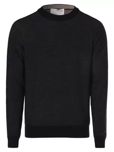 Selected - Sweter męski z dodatkiem wełny merino  SLHMesa, niebieski - Swetry męskie - miniaturka - grafika 1