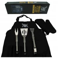 Akcesoria do grilla - Fartuch Z Akcesoriami Do Grillowania Czas Na Grill - miniaturka - grafika 1