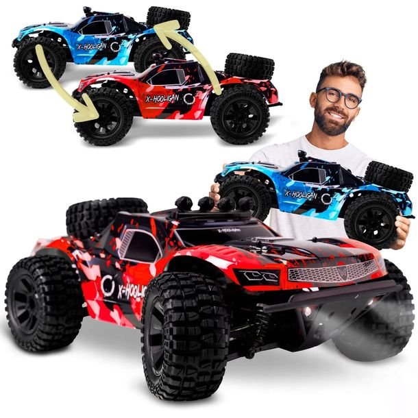 Auto Zdalnie Sterowane Samochód X-Hooligan 4x4 35km/h + DODATKOWA OBUDOWA