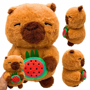 Maskotka Pluszak Kapibara Arbuz Owoc Przytulanka Pluszowa 25 cm - Maskotki i pluszaki - miniaturka - grafika 1