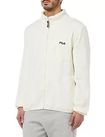 Kurtki męskie - FILA Męska kurtka Bleiburg Light Jacket, Antique White, L - miniaturka - grafika 1