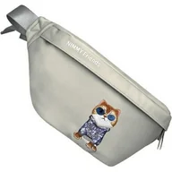 Etui i futerały do telefonów - Saszetka NIMMY Crossbody Glasses Cool Cat Szary - miniaturka - grafika 1