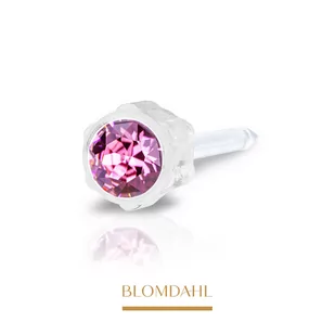 Blomdahl - Kolczyk Rose 4mm 2szt - Piercing - miniaturka - grafika 1