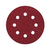 Materiały ścierne - Wolfcraft Krążki ścierne samoprzyczepne korund śr. 115 mm granulacja 80mm (5szt.) 2271000 - miniaturka - grafika 1