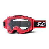 Gogle i okulary motocyklowe - Gogle Cross FXR Maverick Prime Czerwony - miniaturka - grafika 1