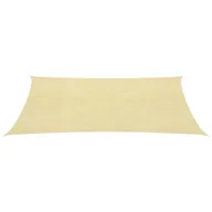 Parasole ogrodowe - vidaXL vidaXL Żagiel przeciwsłoneczny/Markiza 3,6x3,6 m, kwadrat, HDPE beżowy - miniaturka - grafika 1