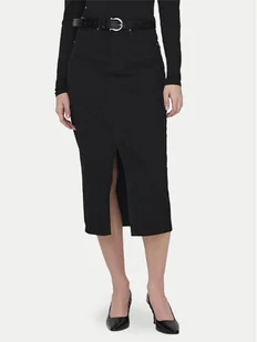 ONLY Spódnica jeansowa Siri 15324365 Czarny Regular Fit - Spódnice - miniaturka - grafika 1