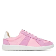 Sneakersy damskie - Sneakersy Novesta Gat Summer N454003-002BLN110 Różowy - miniaturka - grafika 1