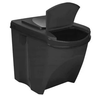 Komplet Koszy Na Śmieci ECO SET3 Antracytowy ECO 25L - Kosze na śmieci - miniaturka - grafika 3