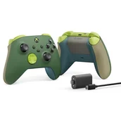 Kontrolery gier na PC - Kontroler MICROSOFT bezprzewodowy Xbox - wersja specjalna Remix - miniaturka - grafika 1