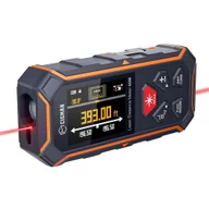 Multimetry - CIGMAN CD-60R 393Ft/120M Bilateral Red Laser Measure LCD Display with 6 Units Ft/in/M Angle Sensor Multiple Measure Mode M - miniaturka - grafika 1