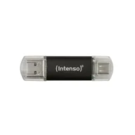 Pendrive - Intenso 3539490 64 GB USB Type-A / USB Type-C 3.2 Gen 1 (3.1 Gen 1) Antracyt 3539490 - miniaturka - grafika 1