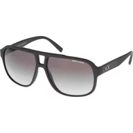 Okulary przeciwsłoneczne - Armani Exchange Okulary przeciwsłoneczne - miniaturka - grafika 1