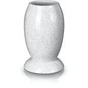 Wazony i flakony - Wazon stożek 22 cm biały - miniaturka - grafika 1