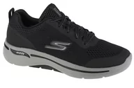 Sneakersy męskie - Skechers Go Walk Arch Fit 216116-Blk Męskie Sneakersy Czarne - miniaturka - grafika 1