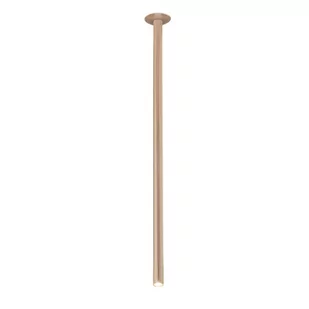 Jadalniana lampa sufitowa ALHA 9430 Dohar metalowa tuba platynowa - Lampy sufitowe - miniaturka - grafika 1