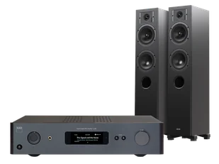 NAD C 379 (czarny) + Diva 5 (czarny) - Zestawy stereo - miniaturka - grafika 1