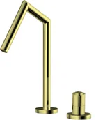 Baterie umywalkowe - 2417670 / VALVEX / AVOLA / BATERIA UMYW. 2-OTW. BRUSHED GOLD / - miniaturka - grafika 1