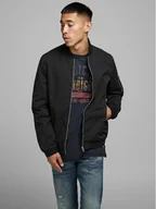 Kurtki męskie - Jack&Jones Kurtka bomber Rush 12165203 Czarny Regular Fit - miniaturka - grafika 1